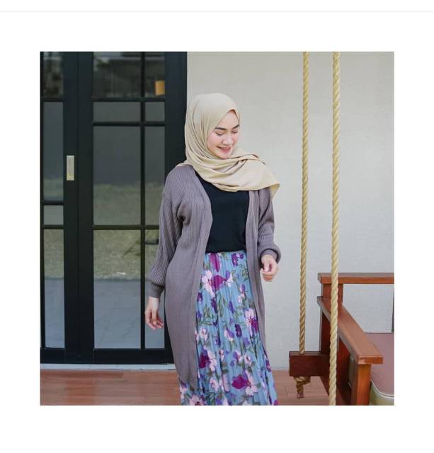 ZAHIRA BALLONI LOONG // Cardigan Wanita Cardigan Murah Rajut Tebal Halus ( bisa Cod ) pembyaran-6