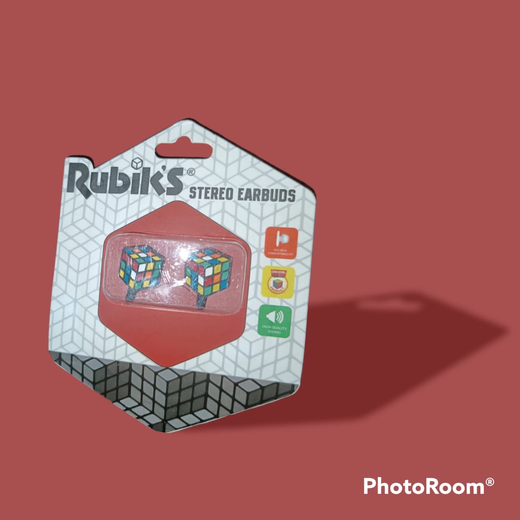 [RUBIKS]HEADSET / EARPHONE / HANSFREE STEREO EARBUDS CORAK KARTUN GAME