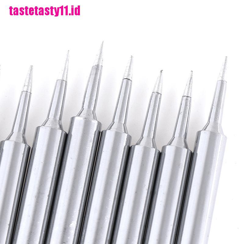 10 Pcs Ujung solder Pengganti Bahan Besi Ukuran 900m-t-i