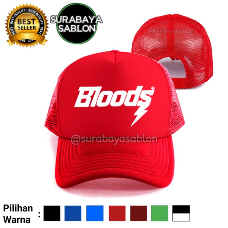 Topi Trucker Bloods
