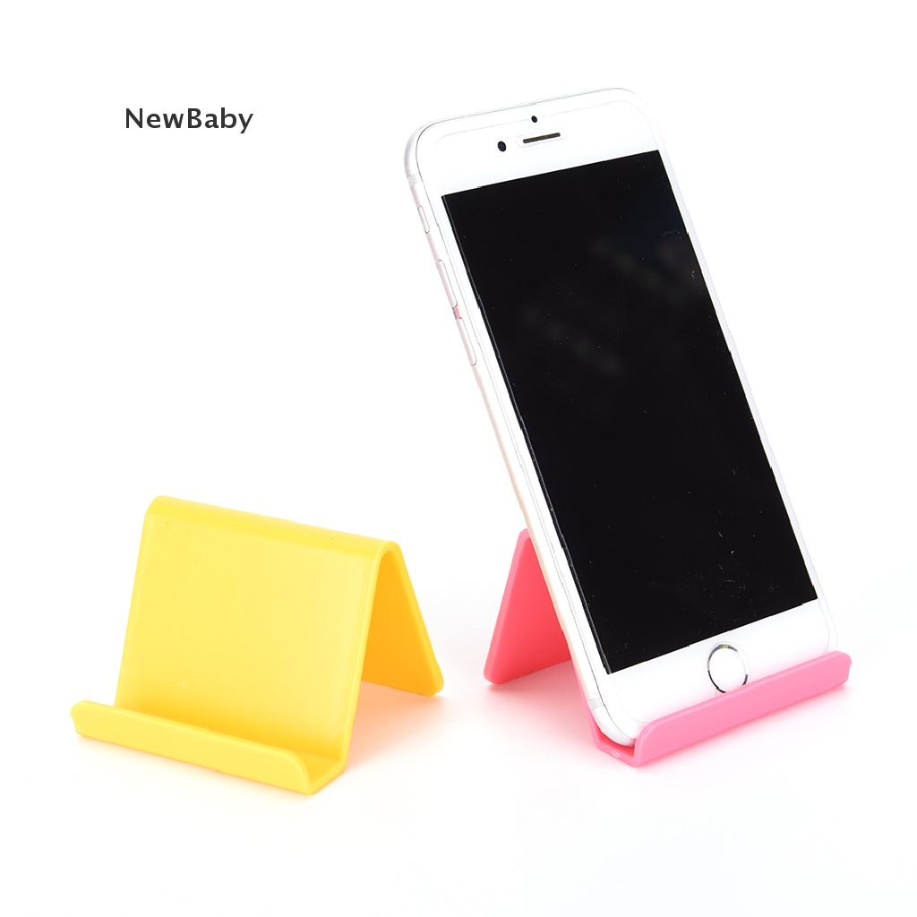 NewBaby Hot SaleMobile Phone Holder Candy Portable Phone Fixed Cute Simple Debris Storage Rack ID