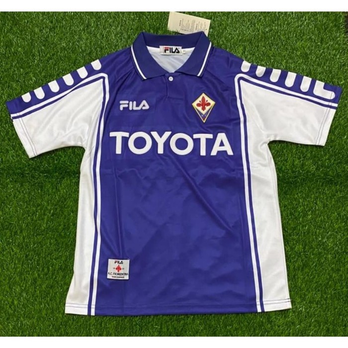 JERSEY BOLA RETRO FIORENTINA HOME 1999/2000 GRADE ORI