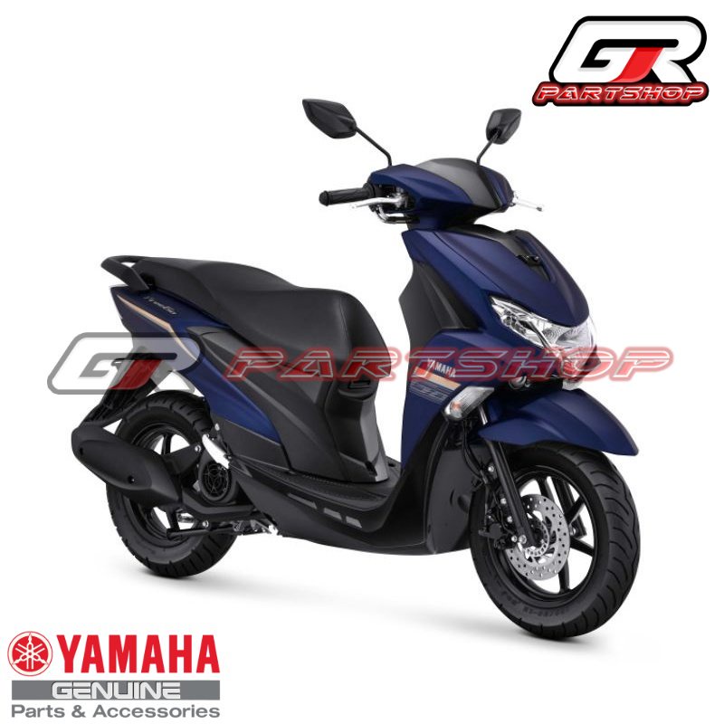 LIST EMBLEM BODY B5D-70 FREEGO BIRU 2021 ORIGINAL YAMAHA GRAPHIC STIKER STICKER STRIPING FREGO FREE GO KIRI KANAN ORI YGP