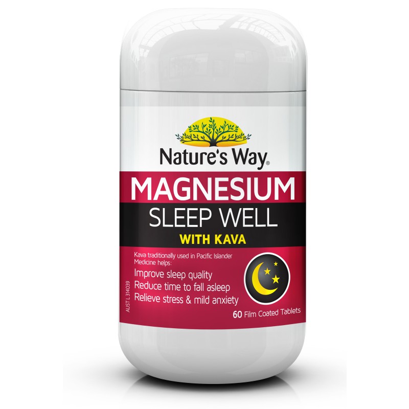 Jual NATURE'S WAY MAGNESIUM SLEEP WELL WITH KAVA 60 TABLETS ORIGINAL PRODUCT 100 Shopee Indonesia