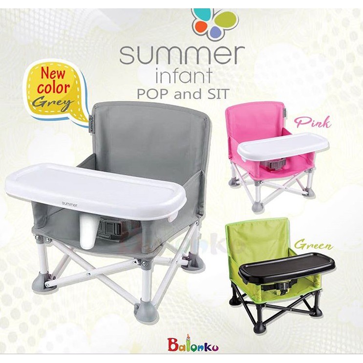 summer infant pop and sit portable booster