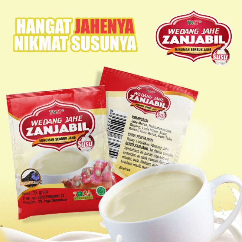 

wedang jahe susu zanjabil