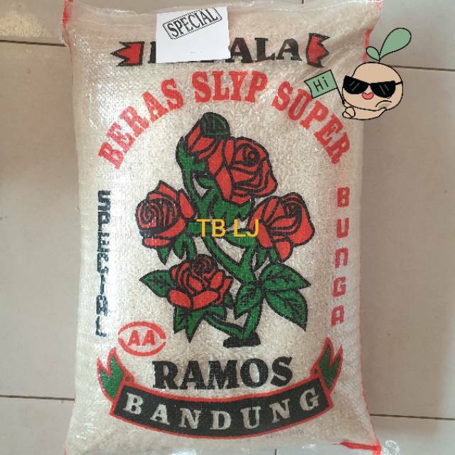 

Beras ramos bunga bandung 5kg, 10kg, 20kg - GOSEND