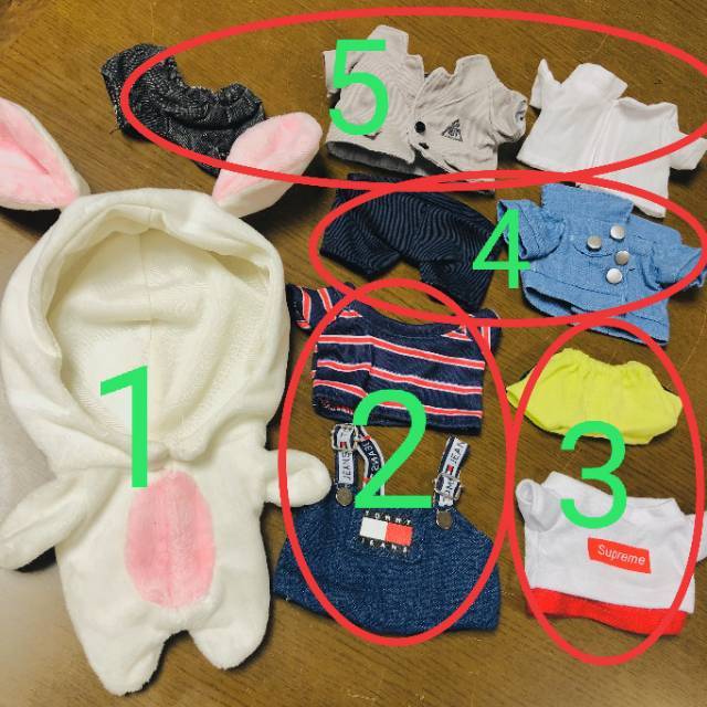 Clothes doll 20cm/baju boneka/wanna one park jihoon/album