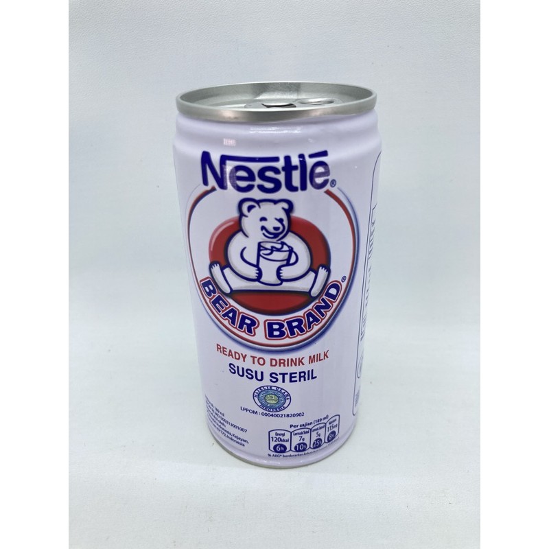 

Nestle SUSU BEAR BRAND ORIGINAL 189ml barcode 8992696404441