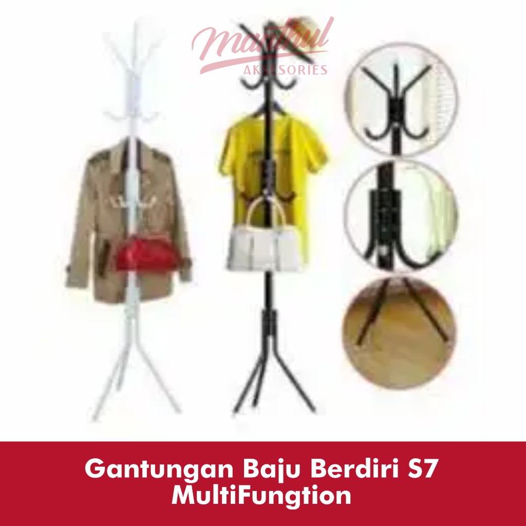 Gantungan Baju Berdiri S7 MultiFungtion