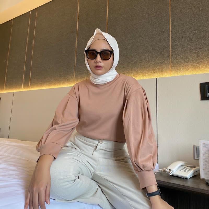 BEFAST - ZEC OOTD Wanita Blus Muslimah MELODY / Sufina Blouse / Blouse Wanita / Blouse Casual