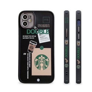 BLACK MATTE SOFTCASE MCDONALDS STARBUCKS TPU SAMSUNG VIVO