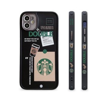 BLACK MATTE SOFTCASE MCDONALDS STARBUCKS TPU SAMSUNG VIVO OPPO REALME