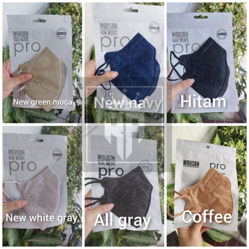 MOUSON masker KN95 PRO 5ply / masker kn95pro mouson 10pcs