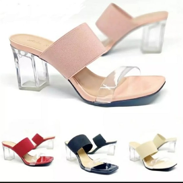 SANDAL HIGH HEELS KARET JELY-AL09