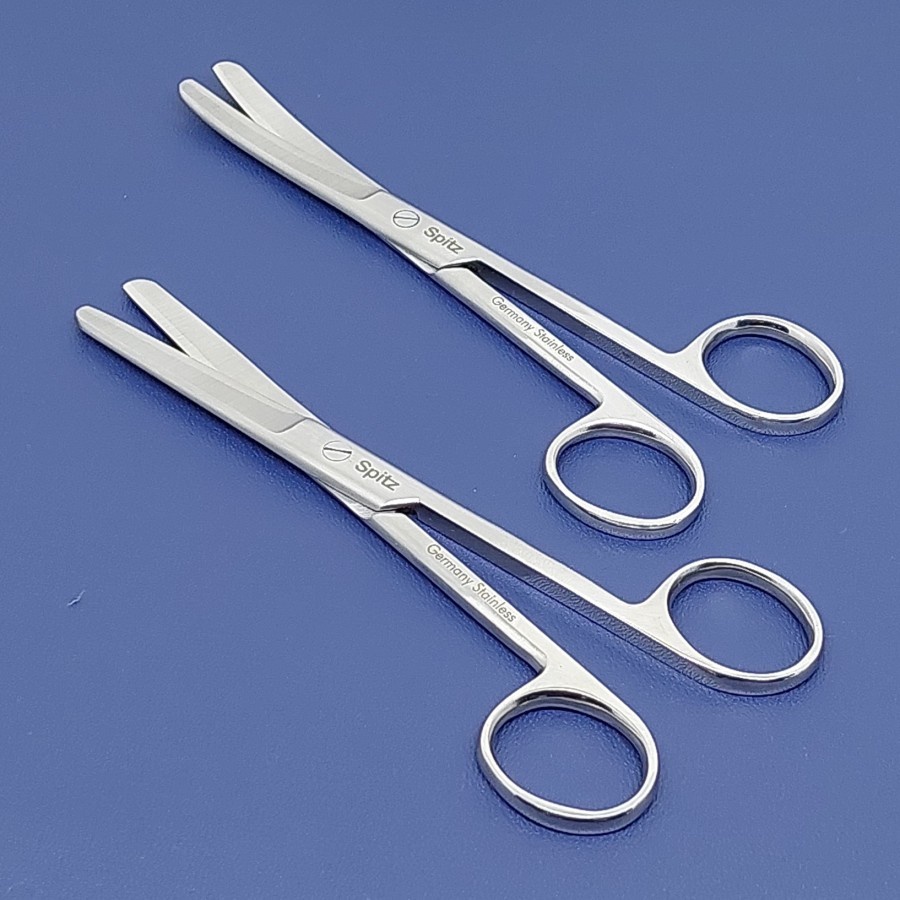 Alat Medis Alkes Operating Scissors Sharp-Sharp 14,5 cm with Tungsten Carbide|Spitz|Premium Finishing