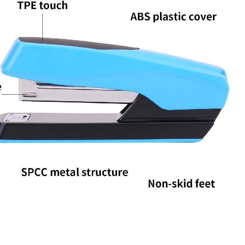 

♦ Deli Staples Stapler 25 lembar sheets 3C Biru Putih Hijau Blue White green 13 4 6cm E0427 ✲