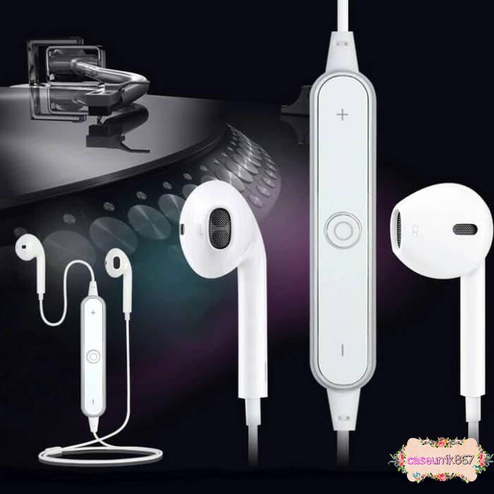 S6 Headset Headsfree Hf bluetooh tali sport super bAss wireless earphone CS2230