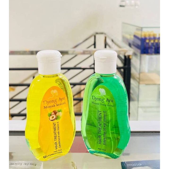Djeng Ayu Minyak Kemiri BPOM 75ml / Minyak Rambut Djeng Ayu