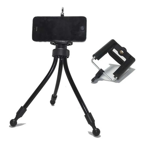 Tripod Eifel / Mini Tripod Stand Handphone Flexibel Free Holder U