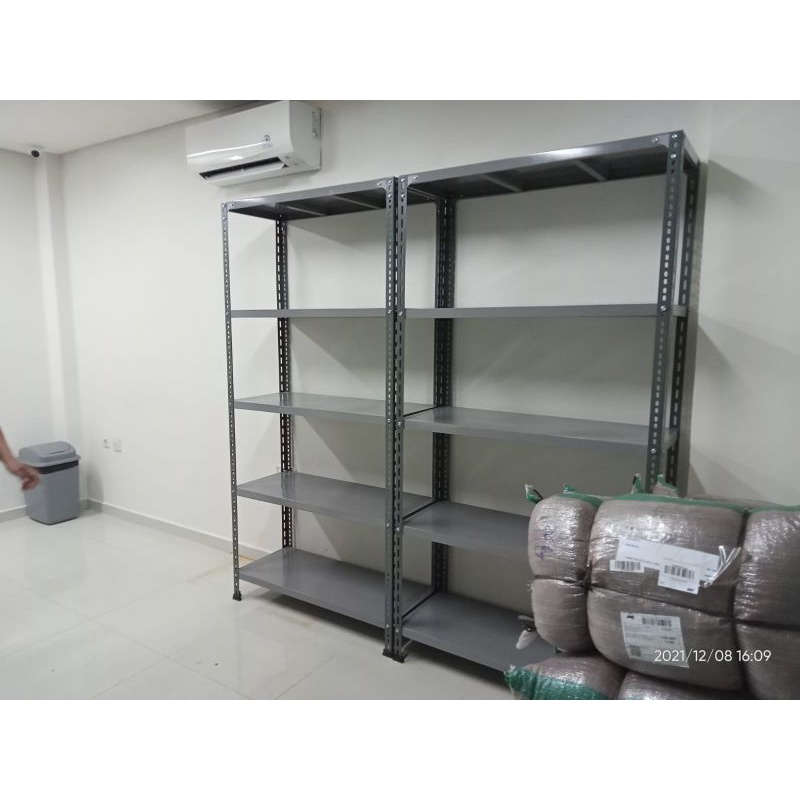 RAK BESI 5 SUSUN SERBAGUNA PLUS KARET SIKU