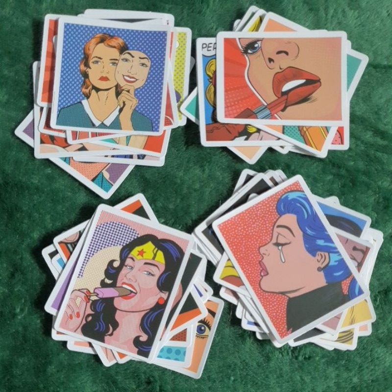 

Pop Art Girl Sticker