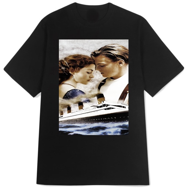 Kaos Titanic Tshirt Unisex Casual Tees New Cotton Ready Stock [Bisa COD] Siap Kirim
