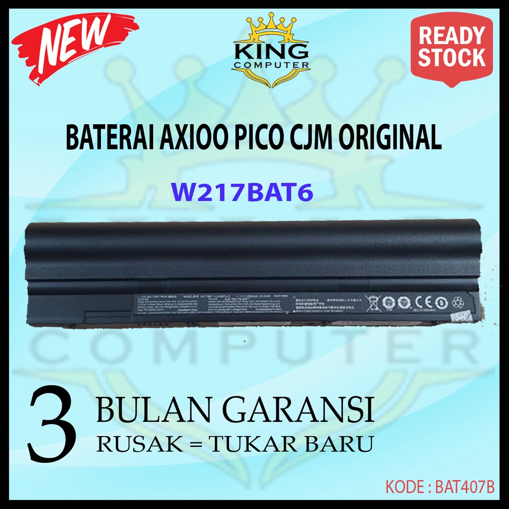 BATERAI BATERE AXIOO CJM W217BAT6 ORIGINAL