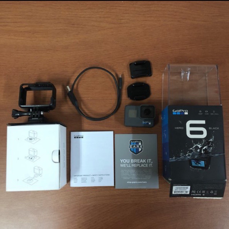 Gopro 6 Black go pro not 4 5 7 8 9 silver white max
