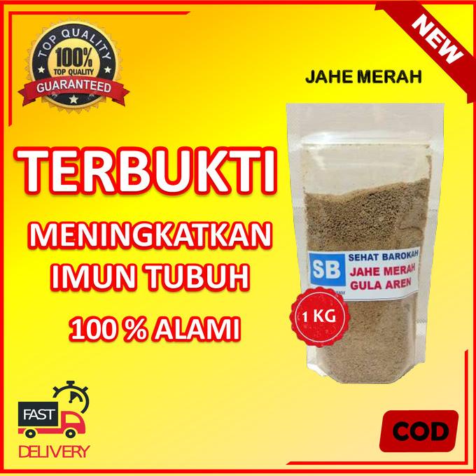 

Jahe Merah Bubuk Gula Aren 1 kg Menjaga Imun Tubuh Best Quality