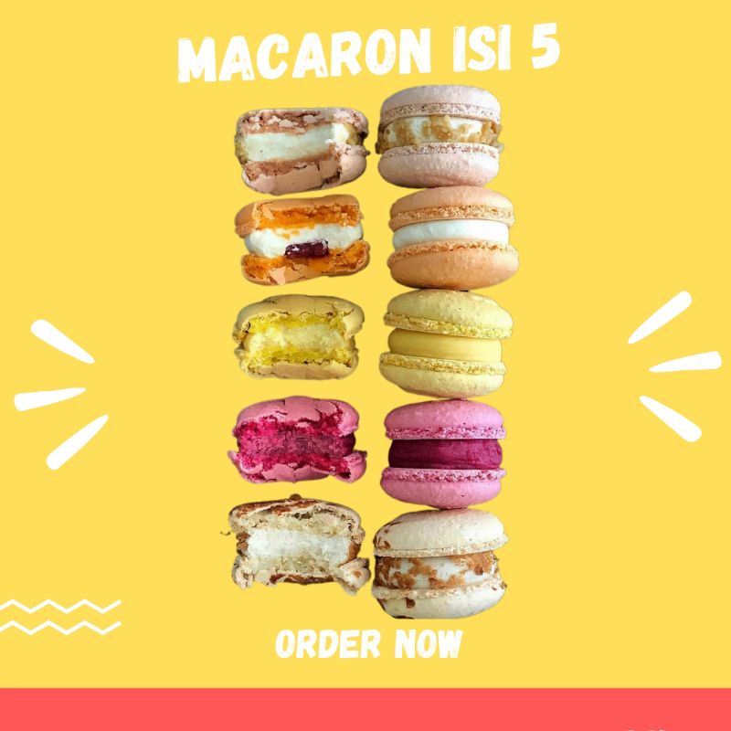 

BABY MACARON BOX 5 PCS