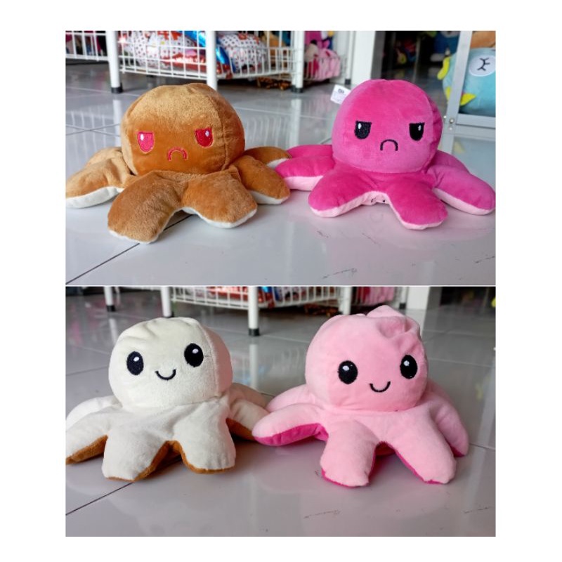 Boneka Gurita Ukuran  M Hadiah Kado Gift Lucu Lembut Halus