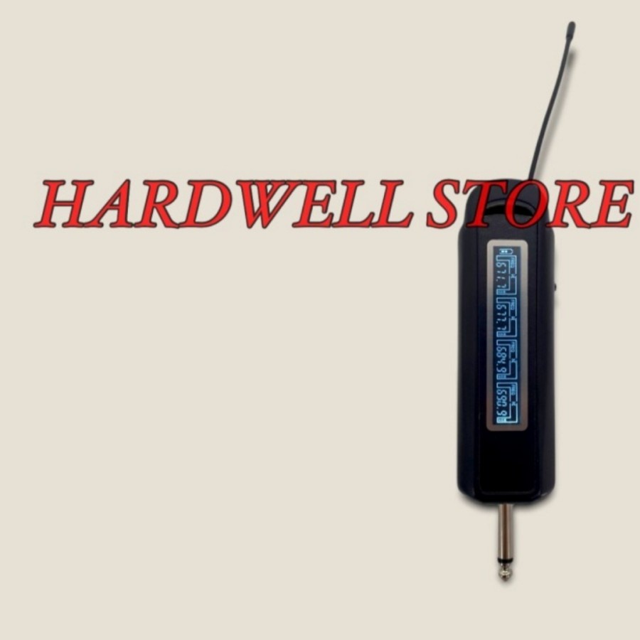 Mic Wireless Bando HARDWELL H4 Buat Zoom Meeting 4 Microphone Karaoke