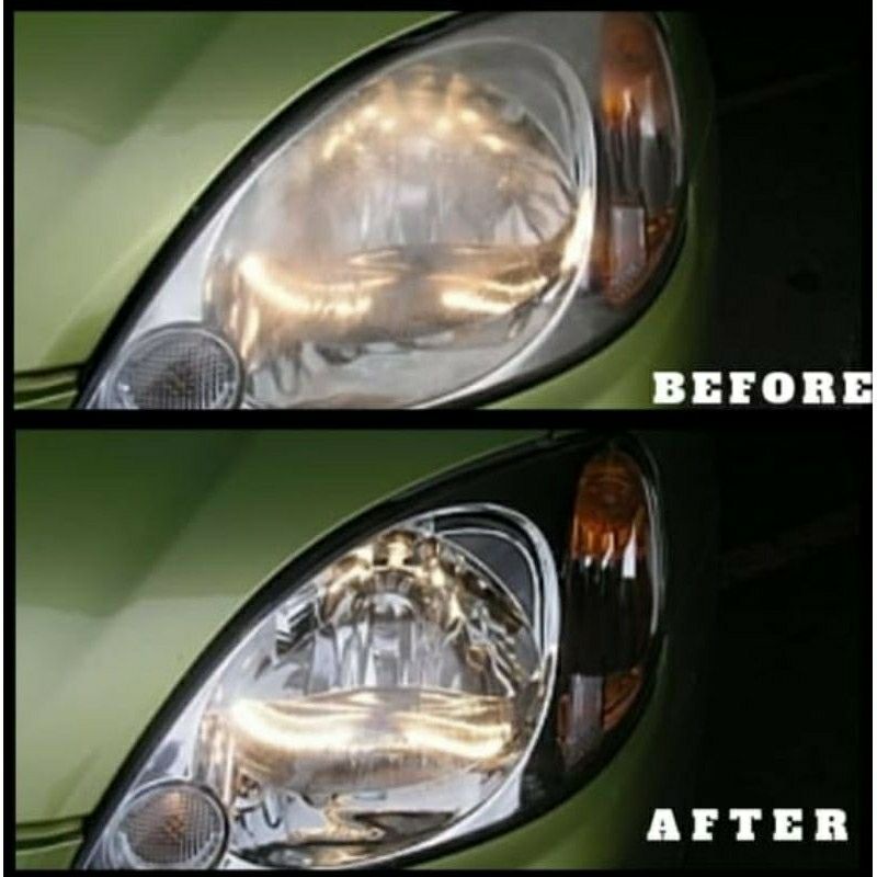 PEMBERSIH MIKA/PENGKILAP LAMPU MOBIL/MOTOR /RESTORED HEADLAMP/PENGHILANG LAMPU BURAM/HEADLAMP POLISH