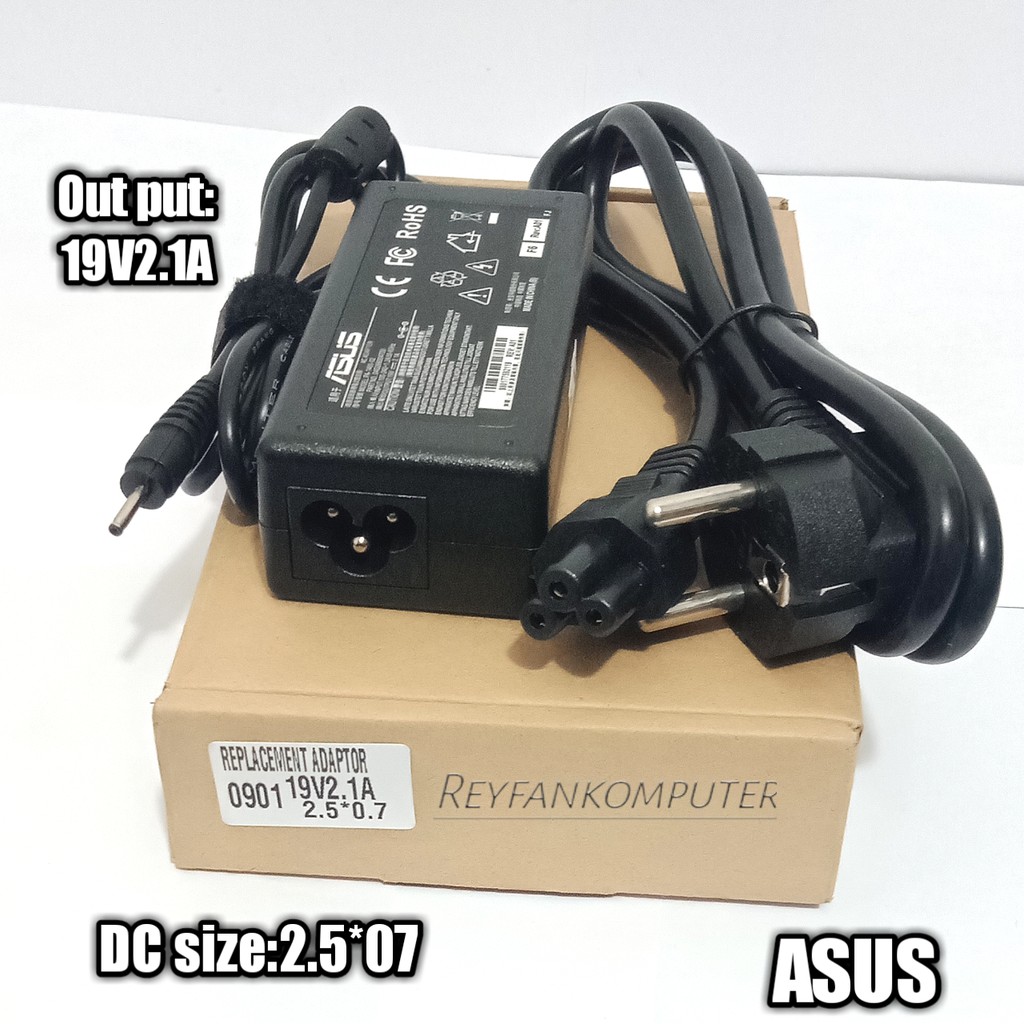 Adaptor charger Laptop Asus 19V2.1A Jack 2.5-0.7mm ORIGINAL