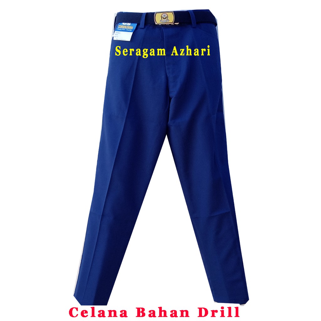 Celana Biru SMP-Celana Sekolah SMP Biru-Celana SMP Biru Panjang-Seragam Sekolah SMP-Seragam SMP-Sera