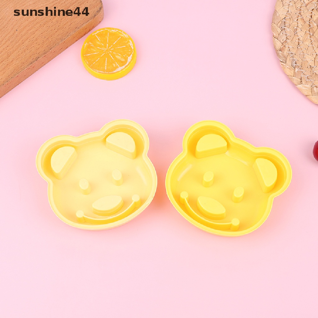 Sunshine Cetakan Kue / Roti / Sandwich Bentuk Beruang Kartun