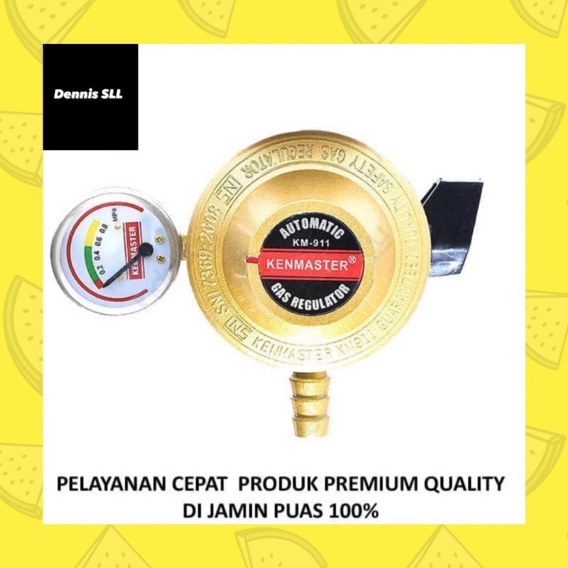 regulator gas elpiji kenmaster , regulator kenmaster, kepala gas