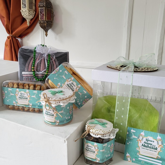 

Paket box hampers lebaran parcel idul fitri ramadhan kue kering 159