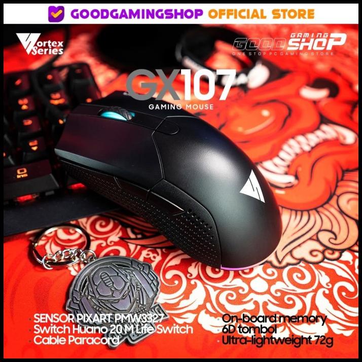 Jual Vortexseries Gx107 Gaming Mouse Shopee Indonesia