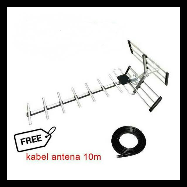 ANTENA TV DIGITAL LED LCD+KABEL 10METER