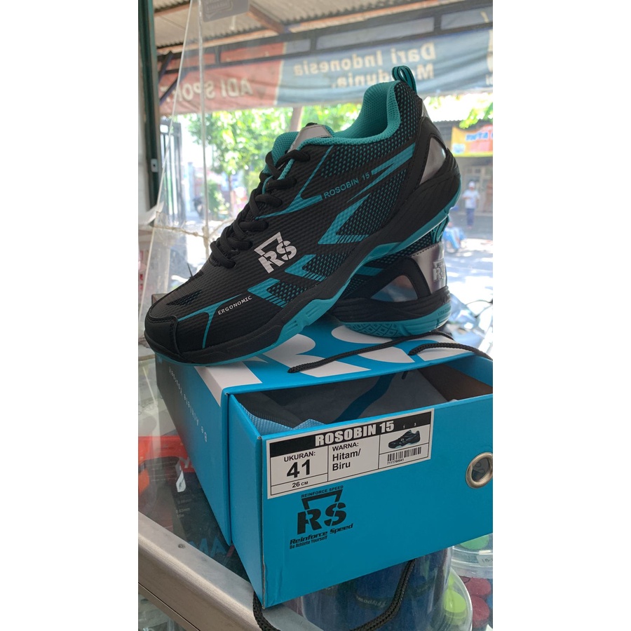 SEPATU BADMINTON RS ROSOBIN 15 ORIGINAL