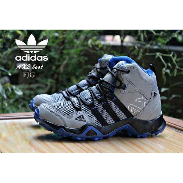 Sepatu Adidas AX2 High Abu Biru