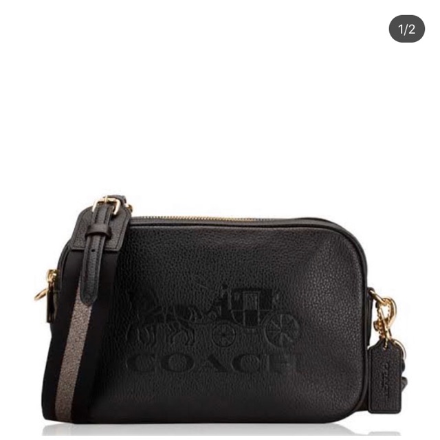 Tas coach original - coach jess crossbody in black