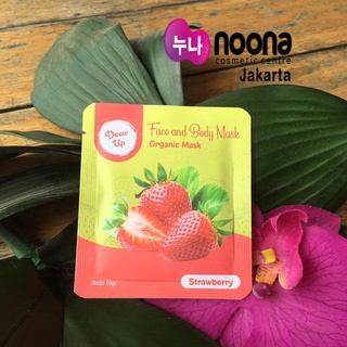 DEAR UP FACE AND BODY MASK 10G (MASKER ORGANIK)