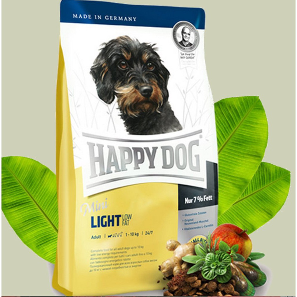 Happy Dog Mini Light 1kg Low Fat Dogfood