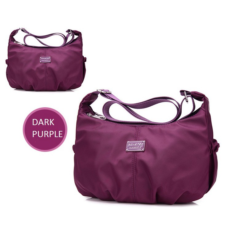 Waterproof Nylon Shoulder Bag - Tas Slempang - DX403