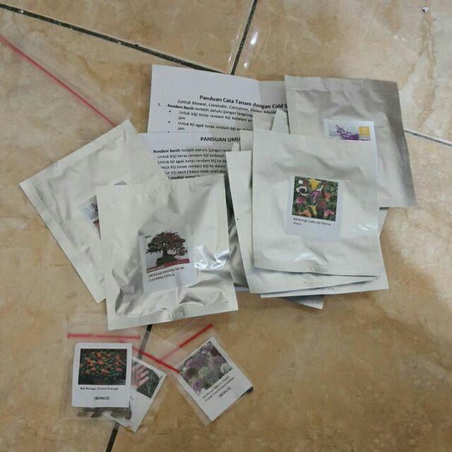 (36 Seeds) Biji Benih Bunga Mawar 36 Varieties Of Roses Mixed