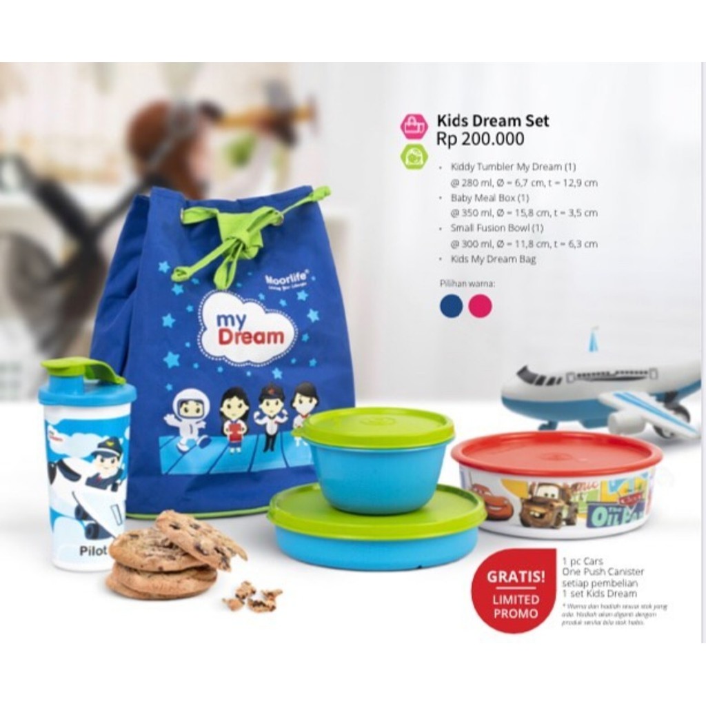 SET KOTAK MAKAN KIDS DREAM SET