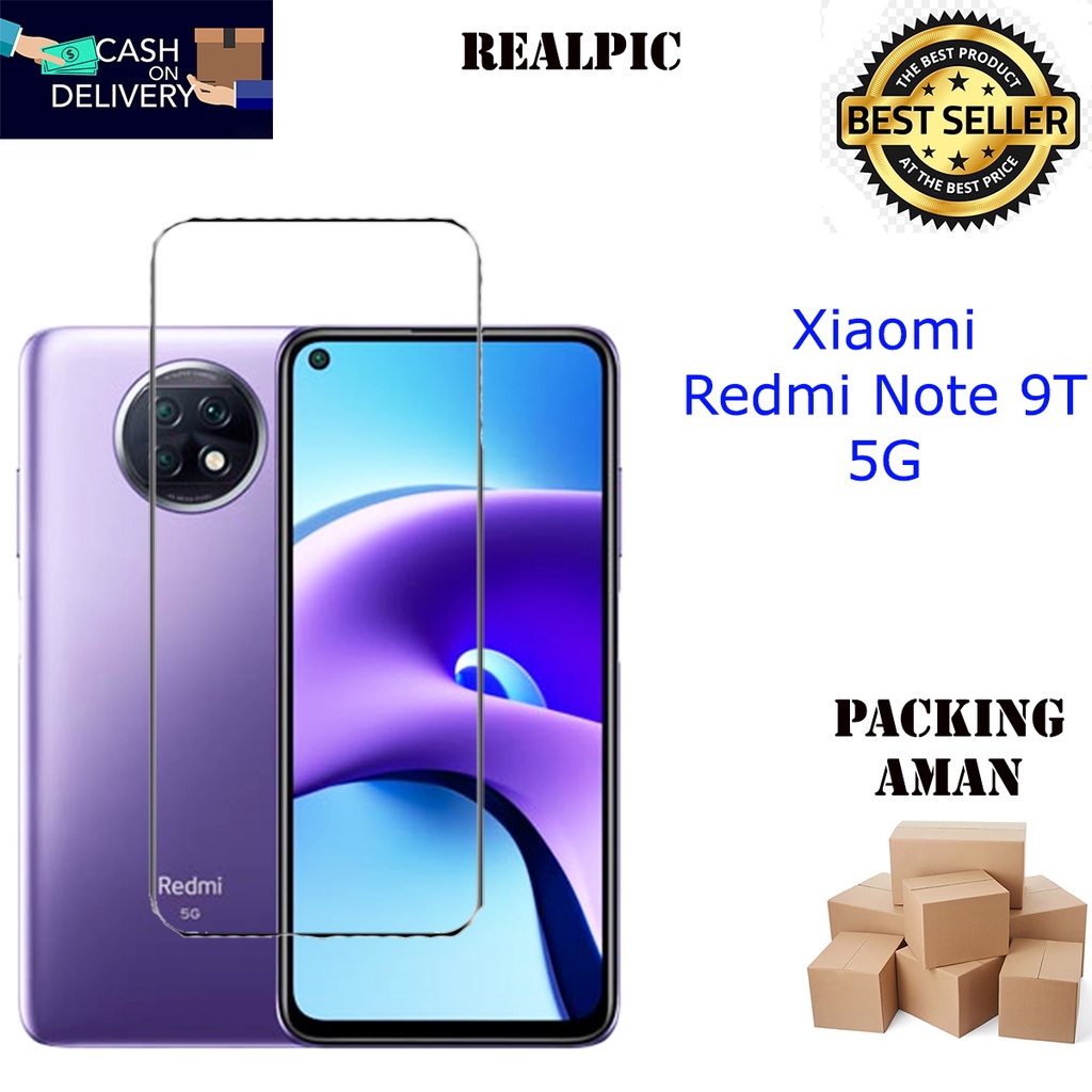 Tempered Glass Xiaomi Redmi note 9T 5G Screen Protector Anti Gores